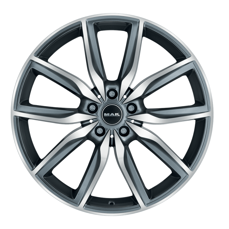 Изображение 9x20 5x112 ET44 66,6 Gun Metal Mirror Face №1