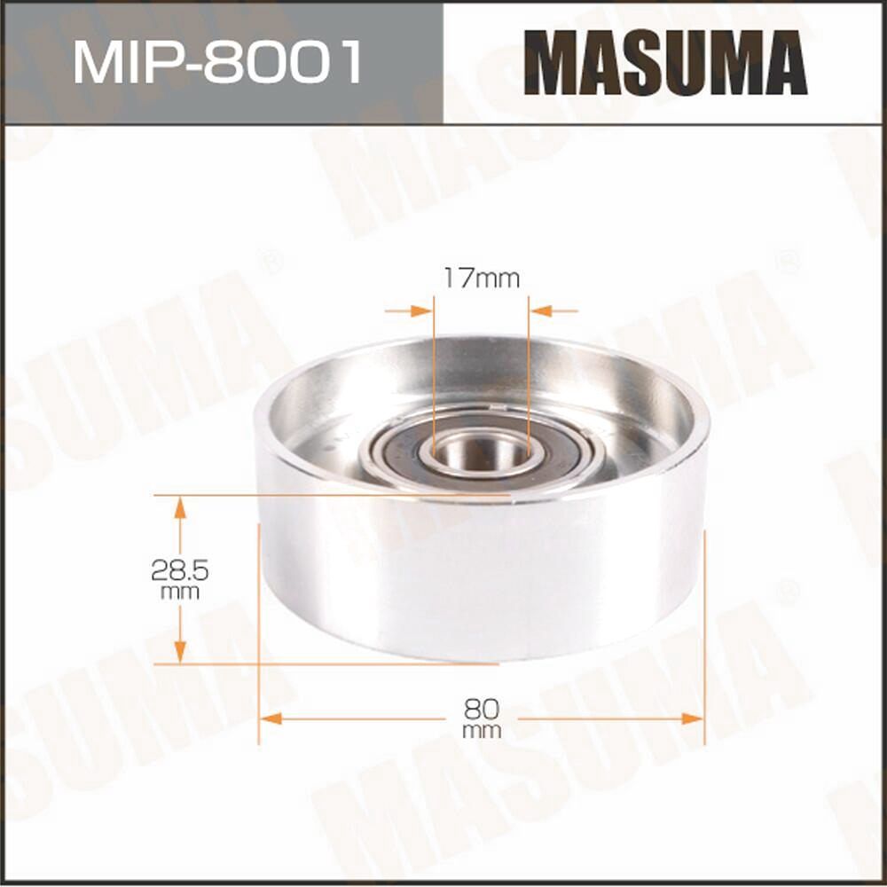 Masuma MIP8001 ролик приводного ремня Subaru